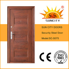European Style Modern Security Steel Door (SC-S075)